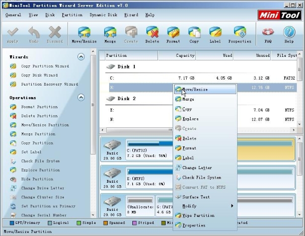 Minitool Partition Wizard 8.1.1 Full Crack - partition-wizard-resize1