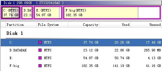 Windows server 2003 resize