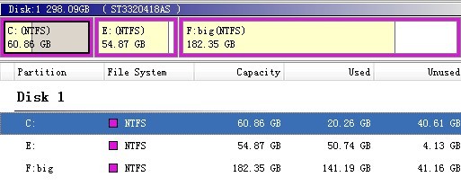 Windows server 2003 resize