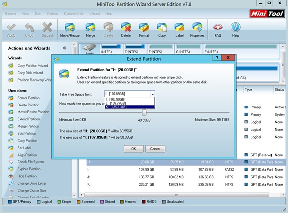 Extend Windows Server 2012 GPT partition01