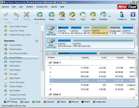 enlarge-partition-software-main-interface